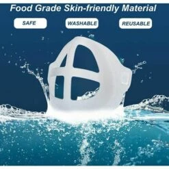 Support De Masque 3D, Protège Le Rouge à Lèvres, Le Rouge à Lèvres, Le Rouge à Lèvres, Le Support Interne, Le Cadre Pour Les Accessoires De Masque S'arêern -Protection des voies respiratoires Soldes 65361078 4