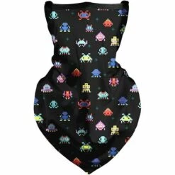 L'FLANEUR Foulard Multifonction Pour Enfant, écharpe De Protection Du Visage En Peluche, Foulard Multifonction, Bandana, Tour D'oreille, Foulard Chaud, Foulards Fonctionnels,monstre. ANEUR