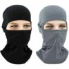 L'FLANEUR Cagoule Face Cou Masque, Cycliste En Plein Air Escalade Pêche Tactique Moto Balaclava, Mince Et Respirant Pour Le Printemps Et L'été (2 Pack) ANEUR
