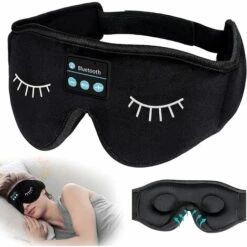 OSQI Masque De Sommeil Bluetooth Casque De Sommeil Sans Fil Casque Bluetooth 3D Casque Antibruit Pour Dormir Masque De Nuit Main Faire Respirant Ultra-doux Ergonomique Eye Cover