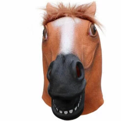 ELLE Masque De Cheval, Masque De Tête De Cheval Drôle, Masque De Cheval Effrayant, Masque Fantaisie Halloween, Marron 9 ELLE Masque De Cheval, Masque De Tête De Cheval Drôle, Masque De Cheval Effrayant, Masque Fantaisie Halloween, Marron -Protection des voies respiratoires Soldes 65532989 3