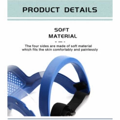 HELLO KITTY BAIN Masque Anti-épidémique Transparent Anti-gouttelettes Anti-buée Housse De Protection Fournitures Masque De Protection Intégral Rouge -Protection des voies respiratoires Soldes 65627230 3