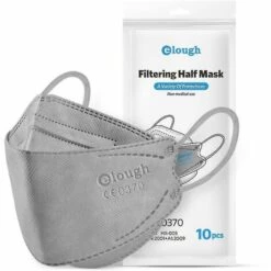 100PCS Deckon Adult Mask Protective Mask 4-Layer Protective Mask Double Melting Dust-Proof Pollution 3D Mask