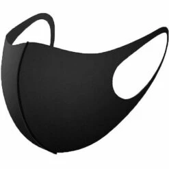 Thsinde Cloth Face Covers Pack 3 Thin Respirant Single Layer Washable Reusable Black Mask 8 Thsinde Cloth Face Covers Pack 3 Thin Respirant Single Layer Washable Reusable Black Mask -Protection des voies respiratoires Soldes 65640993 3