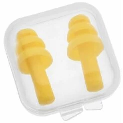 ILOVEMILAN Une Paire D'écouteurs Antibruit En Silicone Imperméables Réutilisables Pour La Natation, La Douche, Le Travail, Le Sommeil, Les études Et D'autres Activités Bruyantes. (jaune)