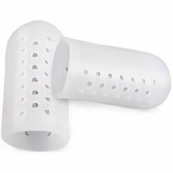 ILOVEMILAN Deux Paires De Protège-orteils En Silicone Avec Embouts Respirants Pour Les Gros Orteils Et Autres Petits Orteils Pour éviter Les Ampoules, Les Cors Et Les Callosités. (petit)