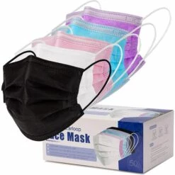 YEURIé 50 Pièces/3 Couches Haute Filtration Et Sécurité De Ventilation, Hygiène Et Protection Contre Les Chirurgicales -Protection des voies respiratoires Soldes 65723654 4