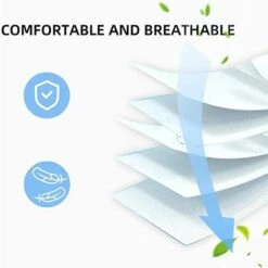 YEURIé Lot De 10 Protections Pour Usage Quotidien 5 Plis Avec Boucle D'oreille -Protection des voies respiratoires Soldes 65723799 4