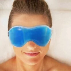 LUCKY-88 Masque Pour Les Yeux De Glace Pack De Glace D'été Gel Pour Les Yeux De Sommeil Masque Pour Les Yeux De Glace Bleu -Protection des voies respiratoires Soldes 65798796 3