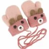 Moufles Bébé ThermiqueLITZEE Gants Hiver Automne Epais Mitaines Tricoté Crochet Chaud Douce Gants Plein-Doigts Motif Cartoon Mignon Gloves Ski Snowboard Camping Vélo Pour Enfants Garçons Filles 0-3 Ans Masque De Protection -Protection des voies respiratoires Soldes 65816381 1