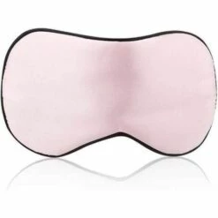 LITZEE Masque De Sommeil, Masque De Nuit, Occultant Ultra-Douce Masque De Voyage Masque De Yeux Ergonomique Pour Dormir Avec Bouchons D'oreille Et Sangle Foncé(Rose) Masque De Protection