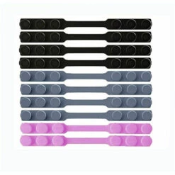 LITZEE （10 Pièces） Extensions De Sangle De Masque, Crochet Masque En Silicone, Épargne-Oreilles, Anti-Serrage Sangle De Masque, Pour Adulte Et Enfant Petite Et Grosse Tête Masque De Protection
