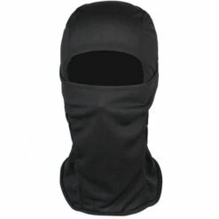 KAEJYIUT Windproof Balaclava Ski Mask Masque De Moto Cagoule, Cagoule De Ski Multifonctionnelle Mince Et Respirante Pour Femmes Et Hommes (Noir)