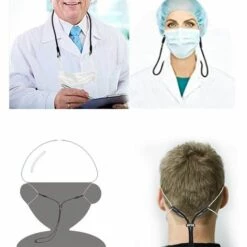 EINEMGELD Crochet De Masque Réglable, Lot De 4 10 EINEMGELD Crochet De Masque Réglable, Lot De 4 -Protection des voies respiratoires Soldes 65953495 4