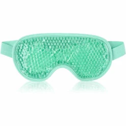 ILOVEMILAN Masque Pour Les Yeux En Gel De PVC, Masque Pour Les Yeux à Glace Froide, Masque Pour Les Yeux De Sommeil, Masque Pour Les Yeux Chauds, Sac De Glace (vert)
