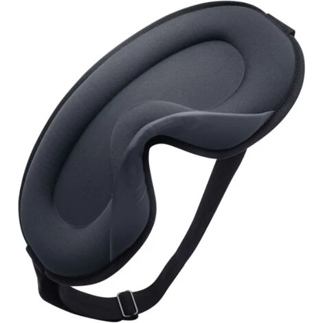 CSPARKV Masque De Sommeil 3D Pour Dames Et Hommes, Masque Pour Les Yeux En Soie De Glace Respirant, Masque Pour Les Yeux De Sommeil Voyage / Sieste Rebond Lent 24 * 10.5 * 2cm Noir 2pcs à Vendre 7 CSPARKV Masque De Sommeil 3D Pour Dames Et Hommes, Masque Pour Les Yeux En Soie De Glace Respirant, Masque Pour Les Yeux De Sommeil Voyage / Sieste Rebond Lent 24 * 10.5 * 2cm Noir 2pcs à Vendre – Image 5