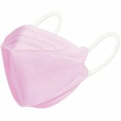 HELLO KITTY BAIN 50 Pièces De Masque Facial KF94 3D Protection Tridimensionnelle à Quatre Couches Respirant Adulte (rose)