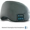 CSPARKV Masque De Sommeil Bluetooth, Casque Bluetooth, Microphone Intégré, Réglable Et Lavable, Idéal Pour Les Voyages Et Le Sommeil Masque Pour Les Yeux Sans Fil Bluetooth Musique Régulière Bluetooth Gris -Protection des voies respiratoires Soldes 66096634 1