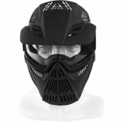 CSPARKV Masque Tactique Masque De Protection Extérieur Anti-buée Équitation Lunettes De Chasse Lunettes Militaires Pour Cs Field Airsoft Paintball Lentilles De Protection Équitation Grand Masque De Protection Noir -Protection des voies respiratoires Soldes 66096661 4
