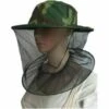 CSPARKV Apiculture Camouflage Chapeau Apiculteur Répulsif Anti-Moustique Masque Extérieur Pêche Camping Moustiquaire Casquette Équipement De Protection Masque De Protection