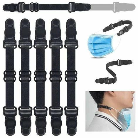 NAXUNNN Attache Masque,Crochet Masque,Extenseur Masque,Attache Masque Chirurgical Pour Toutes Tailles, Réduit La Pression Et Améliore Le Confort(5 Pièces) 3 NAXUNNN Attache Masque,Crochet Masque,Extenseur Masque,Attache Masque Chirurgical Pour Toutes Tailles, Réduit La Pression Et Améliore Le Confort(5 Pièces)