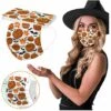 CADEAUX Masque Jetable Halloween Adulte 3 Plis Avec Motif Citrouille Fantôme, 20 Masques Festifs Pour Hommes Et Femmes Avec Ligne De Nez (citrouille Sur Blanc) -Protection des voies respiratoires Soldes 66169773 1