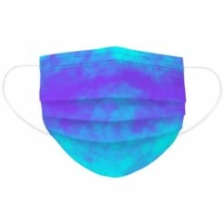 YOOUYIDA Masque Jetabl 50PC Type De Poisson Jetable 3D Avec élément De Fleur Pour Adultes, Coloré Et Respirant Avec Plaquettes Nasales, Masquesavec Motif Imprimé-Tapez E -Protection des voies respiratoires Soldes 66261351 3
