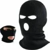 PERLE RARE Balaclava De Visage Tricoté Balaclava De Visage à 3 Trous Balaclava De Visage Complet Cagoule De Visage Complet Cagoule De Visage Tricoté Cagoule De Visage à 3 Trous -Protection des voies respiratoires Soldes 66331589 1