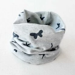 ZHUOXUAN Bébé Coton Echarpe Automne Hiver / Col Foulard Papillon O-ring Rond1 Piècejaune -Protection des voies respiratoires Soldes 66355858 4