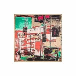 ZHUOXUAN Foulards Carrés En Soie Van Gogh Pour Femmes