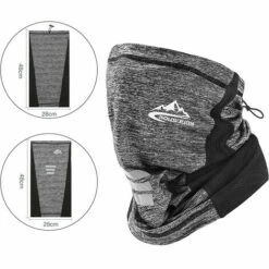 Bandana Multifonctions Cache Cou Unisexe Balaclava Elastique Cagoule Echarpe Gaiter UV Résidence Pour Moto Ski Course à Pied Cyclisme Randonnée, Adélala -Protection des voies respiratoires Soldes 66378063 5