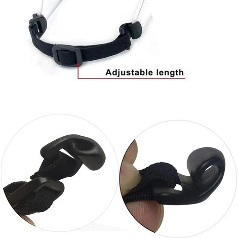 Extension De Masque, Crochet De Masque Pour Oreille, Protection Contre Les Oreilles, Réduit La Douleur Et La Pression Pour L'oreille, Pour Adultes Et Enfants 10 Pièce Adélala 6 Extension De Masque, Crochet De Masque Pour Oreille, Protection Contre Les Oreilles, Réduit La Douleur Et La Pression Pour L'oreille, Pour Adultes Et Enfants 10 Pièce Adélala – Image 4