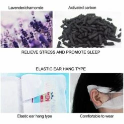 Masque Pour Les Yeux à La Vapeur, Masque Pour Les Yeux, Apaiser En Toute Sécurité Pour Les Cernes(A3509 Chamomile) Adélala -Protection des voies respiratoires Soldes 66380946 3