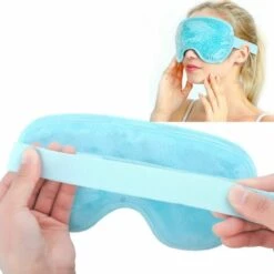 Masque Pour Les Yeux Thérapie Froid Et Chaud Contre Troubles Du Sommeil, Migraines, Cernes. Relaxant Et Apaisant - Soulage La Fatigue Oculaire, -Adélala -Protection des voies respiratoires Soldes 66381500 4