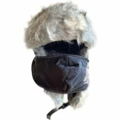 FUIENKO Chapeaux D'hiver Pour Hommes Et Femmes, Chapeau De Soldat, Casquette De Ski Avec Rabats D'oreille, Coupe-vent, Imperméable, Chapeau Chaud,CHINA,black