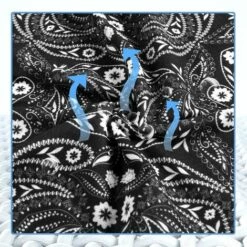 FUIENKO Bandana 3D Sans Couture, Respirant, Anti-poussière, Masque Facial, Cyclisme, Cou, Moto, Hommes Femmes, Bandeau, écharpe De Randonnée,AX-149 -Protection des voies respiratoires Soldes 66414941 5