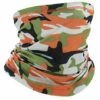 FUIENKO Foulard De Sport Pour Hommes Et Femmes, Couvre-chef De Tête, Cou, Pare-soleil, Guêtre, Bandana, Anti-poussière, Pêche En Plein Air, Coupe-vent,France,Camouflage Orange -Protection des voies respiratoires Soldes 66414988 1