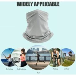 FUIENKO Foulard De Sport Pour Hommes Et Femmes, Couvre-chef De Tête, Cou, Pare-soleil, Guêtre, Bandana, Anti-poussière, Pêche En Plein Air, Coupe-vent,France,Camouflage Orange -Protection des voies respiratoires Soldes 66414988 5