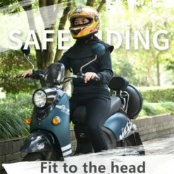 FUIENKO Masque De Ski Chaud D'hiver, Moto Vélo Véhicule électrique, Capuche De Protection Contre Le Vent Et Le Froid, Masque Facial D'extérieur,DH2128 -Protection des voies respiratoires Soldes 66415003 2