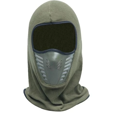 FUIENKO Masque De Protection Thermique En Polaire Pour Moto, Couverture Faciale Complète Pour Temps Froid Avec Ventilation, Protection Faciale D'hiver Respirante Pour Le Ski, L'équitation Et La Course à Pied,CN,green 3 FUIENKO Masque De Protection Thermique En Polaire Pour Moto, Couverture Faciale Complète Pour Temps Froid Avec Ventilation, Protection Faciale D'hiver Respirante Pour Le Ski, L'équitation Et La Course à Pied,CN,green