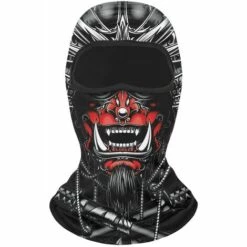 FUIENKO Cagoule De Protection Solaire Pour L'extérieur, Crâne De Moto, Casque D'équitation à Séchage Rapide, Casquette De Doublure, Masque De Ski Venom, Couvre-chef De Vélo Vtt,S04 -Protection des voies respiratoires Soldes 66415180 4