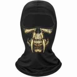 FUIENKO Cagoule De Protection Solaire Pour L'extérieur, Crâne De Moto, Casque D'équitation à Séchage Rapide, Casquette De Doublure, Masque De Ski Venom, Couvre-chef De Vélo Vtt,S04 -Protection des voies respiratoires Soldes 66415180 5