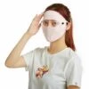 FUIENKO Masque De Protection Solaire En Soie Glacée Pour Femme, Protection Des Yeux, Respirant, Anti-ultraviolet, Suspendu, Type D'oreille, été,pink -Protection des voies respiratoires Soldes 66415229 1