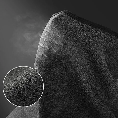 FUIENKO Masques Bandana Chauds Pour Cyclisme En Plein Air En Hiver, Couverture Du Cou, écharpe De Cagoule De Ski, Coupe-vent Respirant, Demi-masque De Moto, Capuche,CHINA,Dark Grey 7 FUIENKO Masques Bandana Chauds Pour Cyclisme En Plein Air En Hiver, Couverture Du Cou, écharpe De Cagoule De Ski, Coupe-vent Respirant, Demi-masque De Moto, Capuche,CHINA,Dark Grey – Image 5