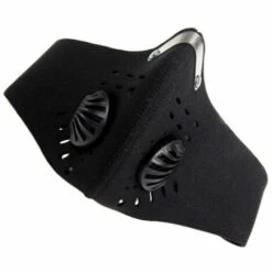 FUIENKO Masque De Moto Avec Valve, Coupe-vent Pour Hommes Et Femmes,France,Black