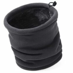 FUIENKO Écharpe Multifonctionnelle En Polaire Coupe-vent Pour Homme, écharpe Chaude, Respirante, Double Couche, Masque De Ski En Moto,CHINA,GRAY