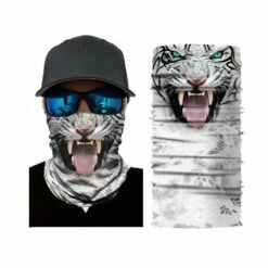 FUIENKO Masque Squelette D'halloween Robot Cool, écharpe, Bandeau Joker, Balaclavas Pour Cyclisme, Ski De Pêche Moto,18