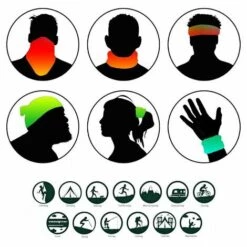 FUIENKO Masque Squelette D'halloween Robot Cool, écharpe, Bandeau Joker, Balaclavas Pour Cyclisme, Ski De Pêche Moto,18 -Protection des voies respiratoires Soldes 66415437 4