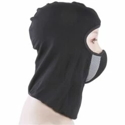 FUIENKO Chapeau De Moto, Couverture Complète, Flexible Et Chaud, Doublure De Casque, équitation, Ski, Paintball, Vélo, Motard, Snowboard, Coupe-vent,4 -Protection des voies respiratoires Soldes 66415463 3