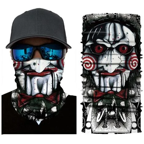 FUIENKO Super Hero Venom Joker Skull 3D, Bandana Sans Couture, Demi-masque Facial Pour Moto Cyclisme, Guêtre Chauffe-cou Pour Femmes Et Hommes,S008 6 FUIENKO Super Hero Venom Joker Skull 3D, Bandana Sans Couture, Demi-masque Facial Pour Moto Cyclisme, Guêtre Chauffe-cou Pour Femmes Et Hommes,S008 – Image 4